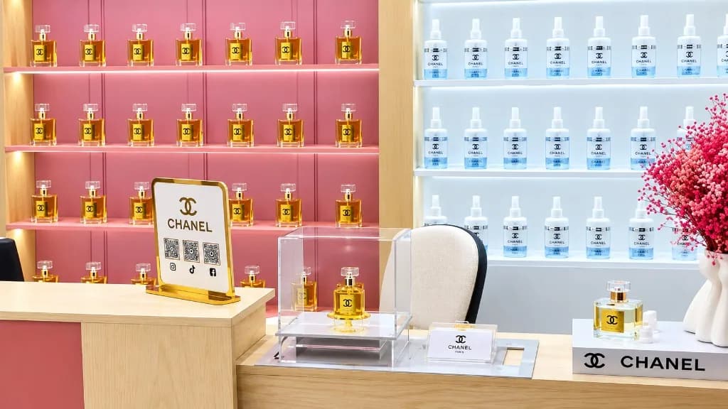 Comptoir Chanel de la boutique KAOUBI PERFUMES a Douz